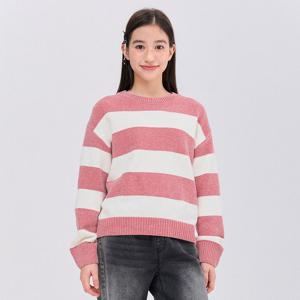 [오션스카이] 여아 스트라이프 라운드 스웨터-EFJG5273D1P