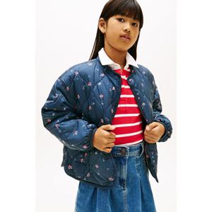 타미힐피거 키즈 T42G1QJC150GT1 파이핑 퀼팅 재킷