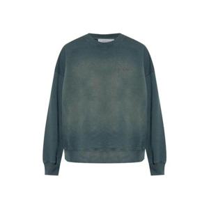 골든구스 로고 자수 코튼 스웨트셔츠 GUP01938P002146 90498 BLE