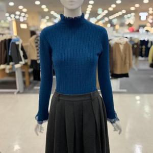 SOUP sh06 이프유 프릴레이스넥 니트 AC2LK33