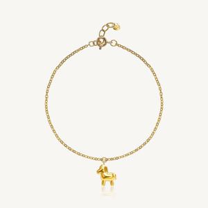 수앤진골드 말 콩알금 팔찌 24K 순금 1.875g