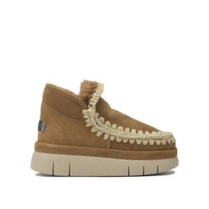 모우 여성 베이지 어그 부츠 MUFW751000ACOG