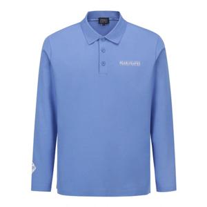 [파리게이츠] (511F1TO201)남성 배색 로고 PK 카라 긴팔 티셔츠