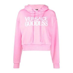 베르사체 베르사체 가디스 로고 후디 10090601A06603