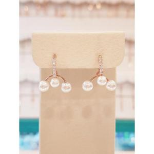 볼라레 세이브존01 투웨이 진주 드롭 귀걸이 spe809