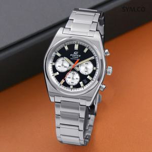 에디피스 EFB-730D-1A 크로노그래프 블랙 아날로그 캐쥬얼 정장 남자 메탈 시계 d