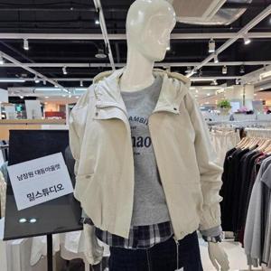 밀스튜디오 DP02 밑단셔링후드점퍼 LS3JPS103