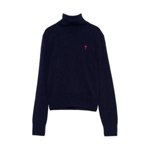 AMI Paris 아미 드 쾨흐 터틀넥 스웨터 FKS827001414