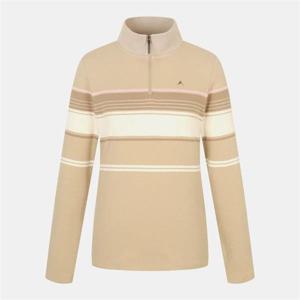 네파 7J65441 여성 스트라이프 패턴 목크넥 집업 티셔츠 (레귤러핏) 326921