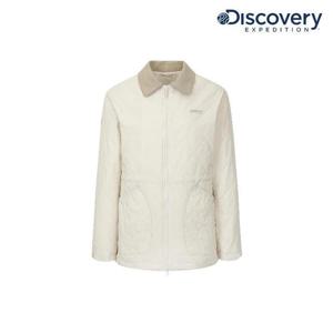 [디스커버리] 여성 카라형 퀼팅 미드 패딩자켓 (DWPD4E061_IVD)