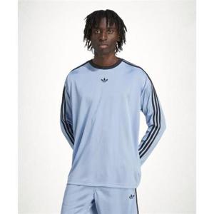 아디다스 ADIDAS 자카드 롱 슬리브 저지 - 애쉬블루블랙 JX1517 1534156