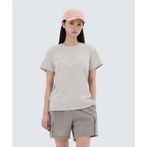 스노우피크 SNOWPEAK APPAREL 퀵드라이 여성 베이직 반팔 티셔츠 (S25MWTTS13) Light Beige S25MWTTS13LE 337826