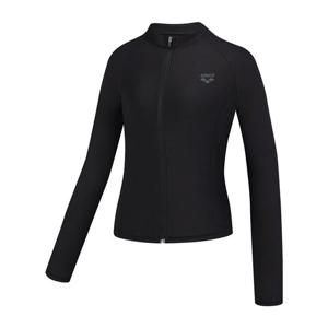 코어 여성 레귤러핏 집업 래쉬가드 A6BL1QR41 BLK