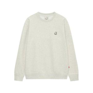 노르디스크 NORDISK 윈터 카툰폴라베어 기모 맨투맨 - U_OATMEAL MELANGE OUW25222KZ 344034