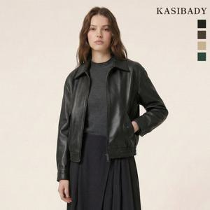 [카시바디] 클래식 양가죽 카라 점퍼