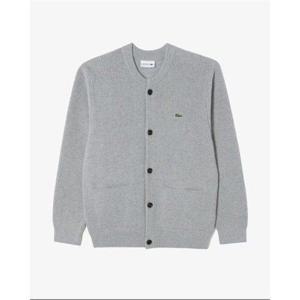 라코스테 (0)(남성) 크루넥 방모 가디건 AH503E-55N CCA(멜란지그레이) 353866