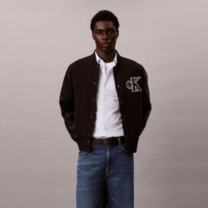 [캘빈클라인 진]남성 코튼 캔버스 바시티 자켓 4RF407G