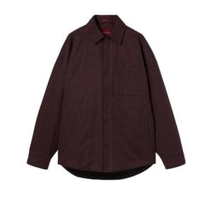구찌 체크 깅엄 패딩 자켓 셔츠 836251Z7ATD5333 RED