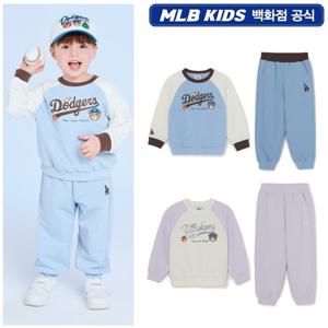 MLB키즈 메가베어 프렌즈 라글란 맨투맨 세트 7AS2C0261