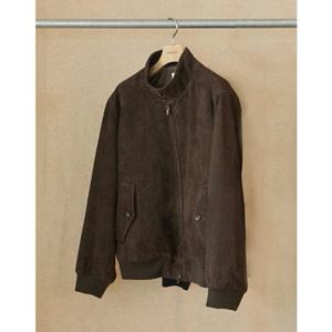 [헤지스남성] 스웨이드 켄싱턴 헤링턴 점퍼 (HZJU5D676W3)