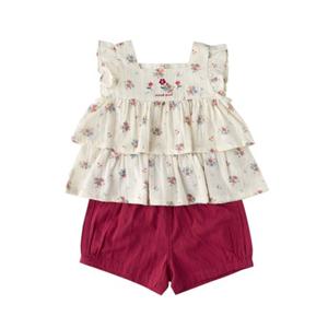 밍크뮤ch 레드다발플라워상하복출산신생아백일돌선물 (3631361006)