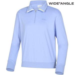 [와이드앵글]여성 CO 와이드 카라 블루종 티셔츠 L (Blue) (WWP24252B8)
