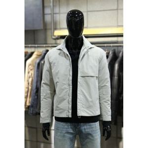 [빠니깔레]MARIO경량퀼팅패딩 집업카라 나일론크롭자켓 m-rcjp04gr