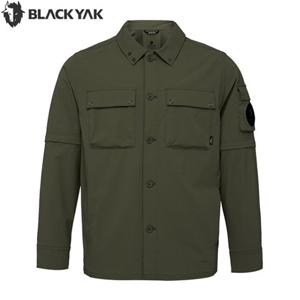블랙야크 남성 봄 등산 아웃도어 긴팔티셔츠 택티컬 디테쳐블 긴팔 셔츠1 1BYYSSV001LK