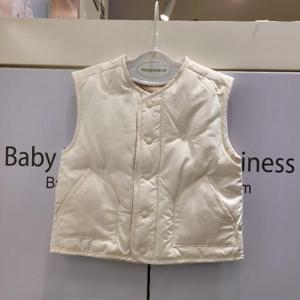 해피랜드 HC23 코지 자수경량 베스트 HZ7-23501