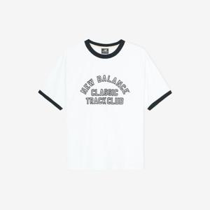 뉴발란스반팔티 DQJ NBNEF31693-10 UNI 트랙 클럽 링거티 (SEMI OVER FIT)