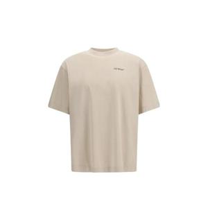 오프화이트 하프 애로우 스케이트 티셔츠 44MAA120S26J008270