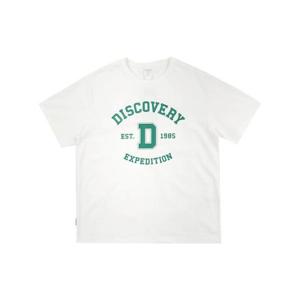 디스커버리 공용 바시티 빅로고 반팔티셔츠 DXRS57043-WHS