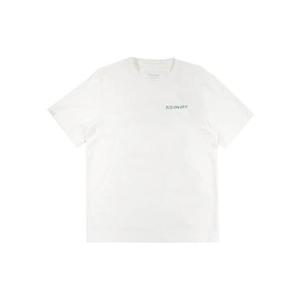 디스커버리 공용 애슬레저 타이포 그래픽 티셔츠 DXRS6C043-WHS