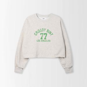 플레이블 나염 크롭 맨투맨_PC6SE207