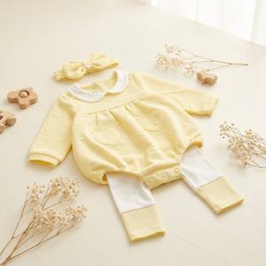 [아가방]니아하트바디수트상하(밴드)(YELLOW) 01T127955