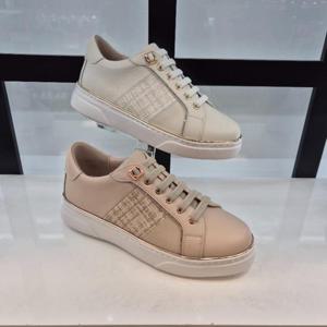 엘칸토 HC11 소가죽 여성 스니커즈 T0K8U61X3T