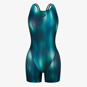 [아레나]여성 A6SL1LH06MNT 퓨오니어2 3부 반신 드롭백 실내 비치 수영복