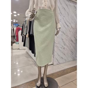 [미니멈]심플 트위드 H라인 스커트 MZAAWS1050