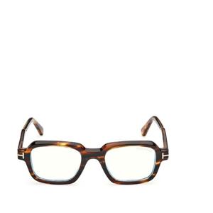 톰포드 톨토이즈쉘 렉탱귤러 안경테 FT6123 B 055 48