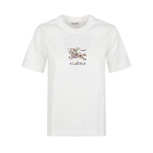 버버리 반팔 티셔츠 8118964 B7078 White