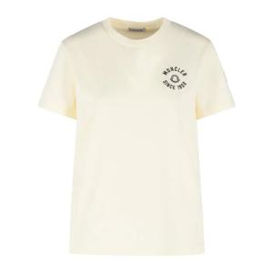 몽클레어 로고 프린트 코튼 크루넥 티셔츠 L10938C00030 89AUO