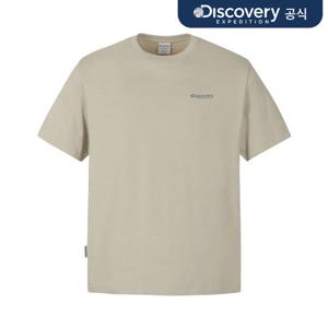 유니 클라임 그래픽 반팔티셔츠 (BEIGE2)  DXRS5F063-BES