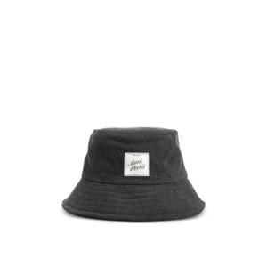 AMI Paris 로고 패치 버킷 햇 UHA684DE0124