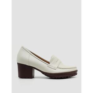 [지쎄]천연가죽 국내수제화 로티 페니 통굽 구두 GIS-41249