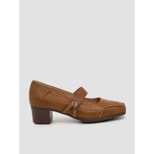 [지쎄]천연가죽 국내수제화 리브 메리제인 펌프스 GIS-43269