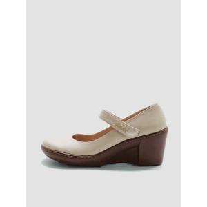 [지쎄]천연가죽 국내수제화 웬디 메리제인 웨지힐 GIS-40290