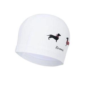 [레노마수영복]성인 체크독 PU 수모 RC2E014_WH