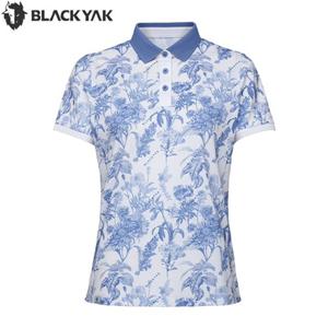블랙야크 여성 여름 아웃도어 등산 반팔티셔츠 플라워 카라 반팔티2 1BYKTMV504LB