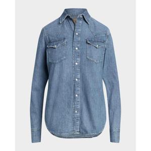 24SS 폴로 랄프로렌 데님 셔츠 WMPOSHTNDO20336 400 DOM