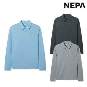 네파 7M15222 남성 봄 여름 긴팔 카라 티셔츠 에어플로우 폴로 티셔츠